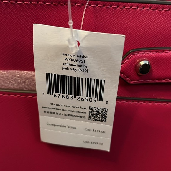 Kate spade medium satchel NWT - Picture 6 of 6